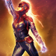 A binary Captain Marvel shines in a new IMAX poster.